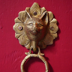 Decorative door knocker
